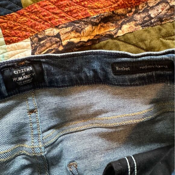 Citizens of Humanity Rocket Mid Rise Skinny Jeans Size 27 - Picture 4 of 7